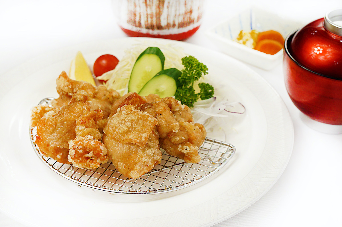 長州どりの唐揚げセット