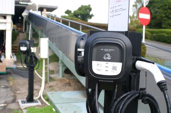 EV充電器を設置しました